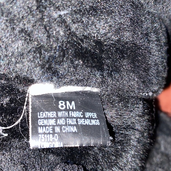 Zodiac women’s black with boho leather design boots size 8 - Picture 8 of 9